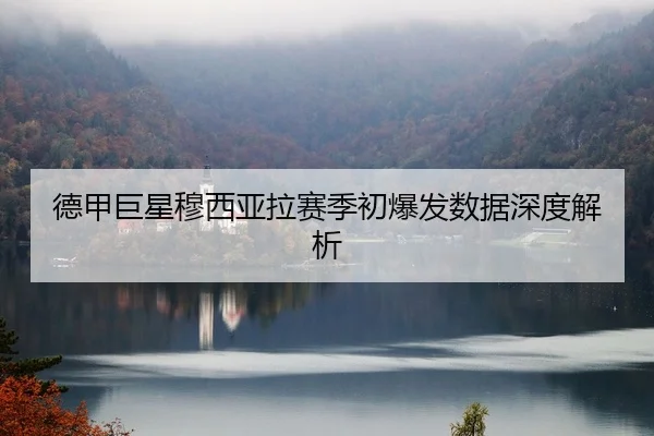 德甲巨星穆西亚拉赛季初爆发数据深度解析